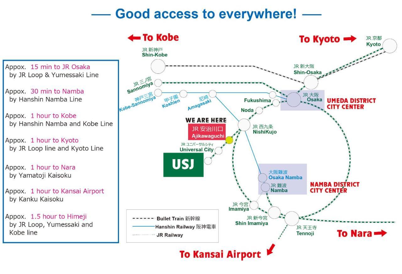 J-Hoppers Osaka Universal Εξωτερικό φωτογραφία